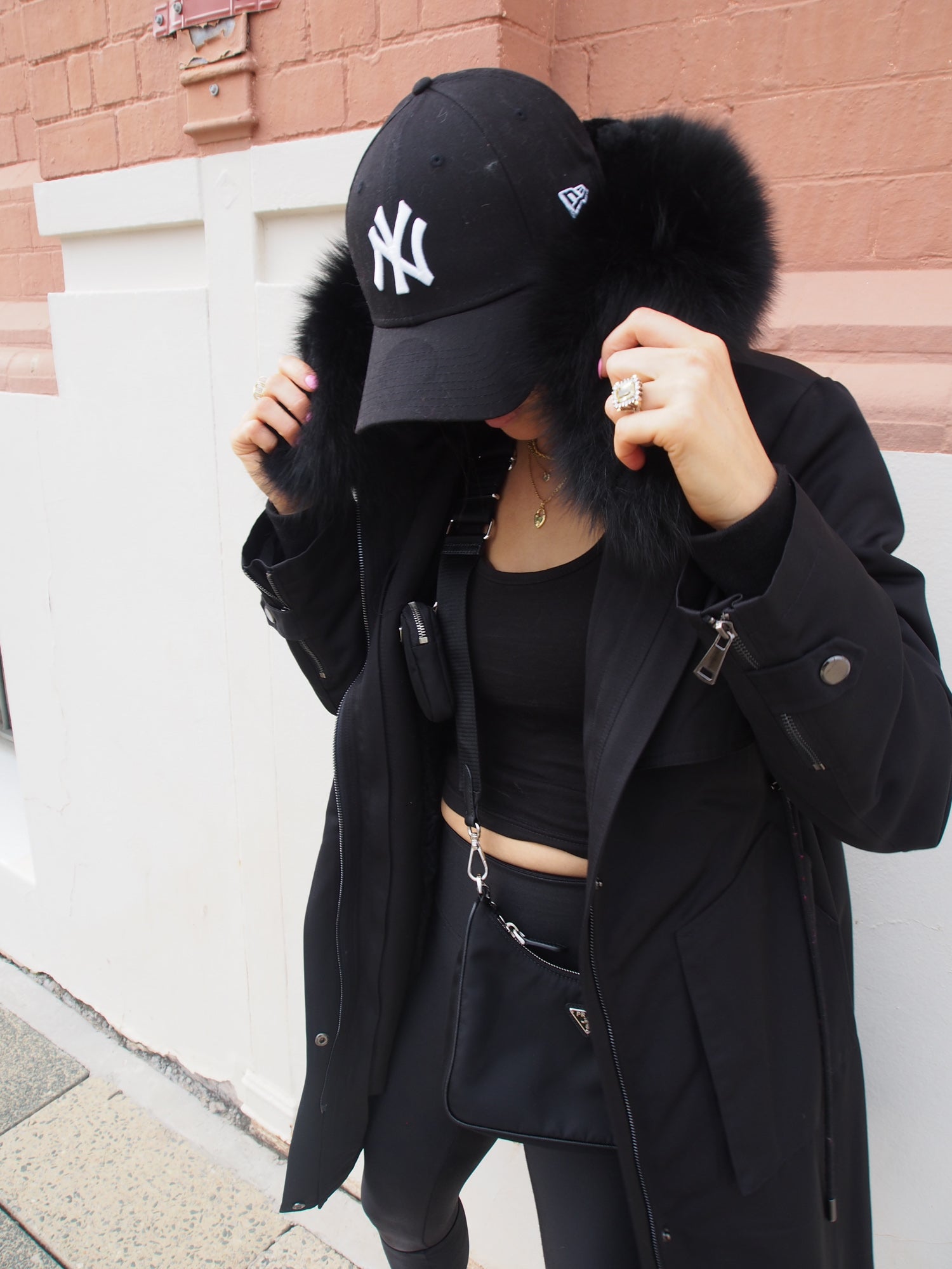 Copenhagen Long Parka in Onyx - Mode & Affaire