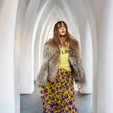 Exotique Winter Jacket in Natural - Mode & Affaire