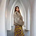 Exotique Winter Jacket in Natural - Mode & Affaire