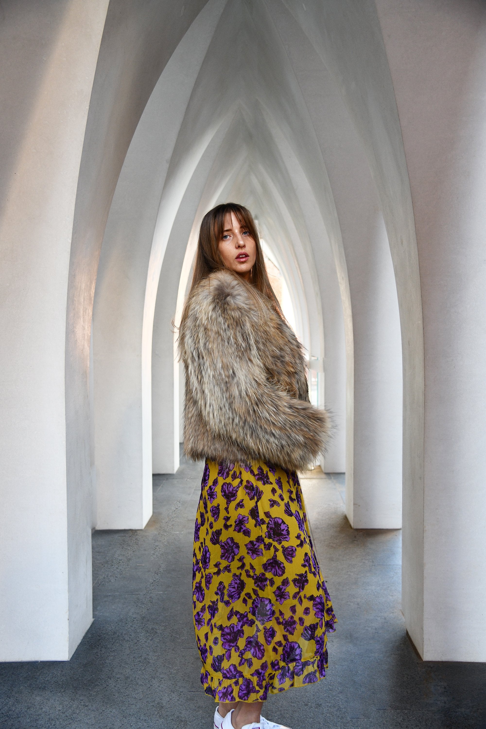 Exotique Winter Jacket in Natural - Mode & Affaire