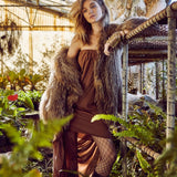 Exotique Winter Jacket in Natural - Mode & Affaire