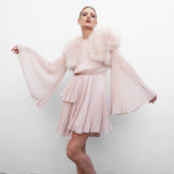 Plume Blush Feather Bolero - Mode & Affaire