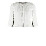 Aimer White Bridal Cape in Snow - Mode & Affaire