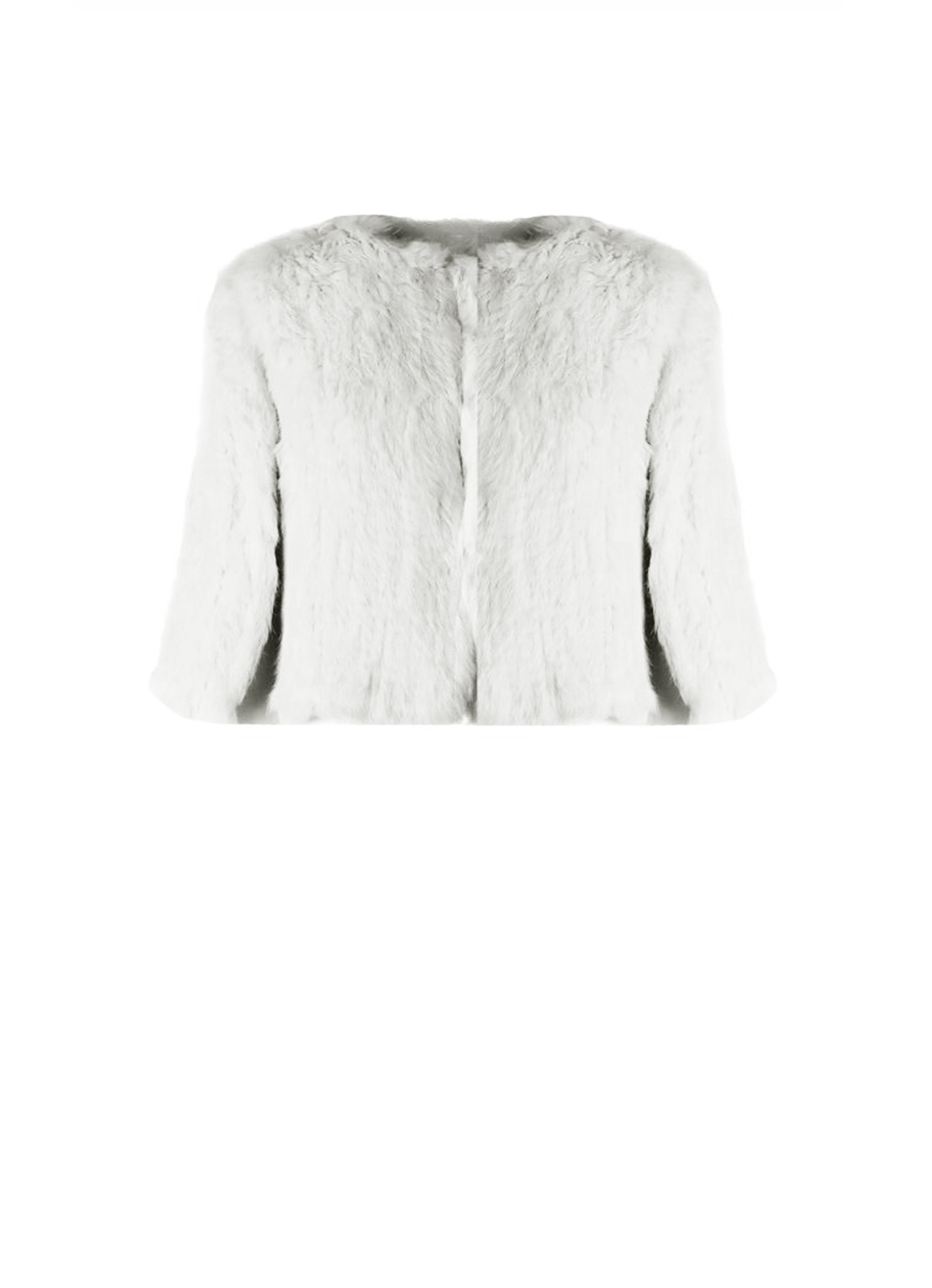 Aimer White Bridal Cape in Snow - Mode & Affaire