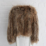 Exotique Winter Jacket in Natural - Mode & Affaire