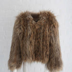 Exotique Winter Jacket in Natural - Mode & Affaire