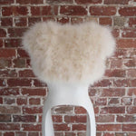 Plume Champagne Feather Bolero - Mode & Affaire